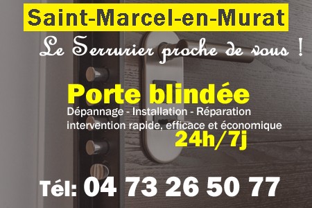 Porte blindée Saint-Marcel-en-Murat - Porte blindee Saint-Marcel-en-Murat - Blindage de porte Saint-Marcel-en-Murat - Bloc porte Saint-Marcel-en-Murat