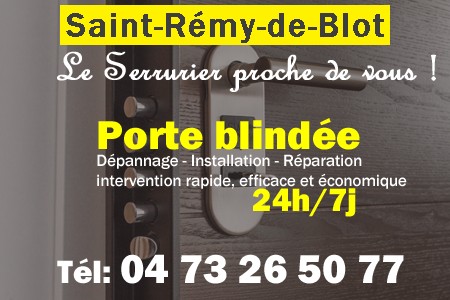 Porte blindée Saint-Rémy-de-Blot - Porte blindee Saint-Rémy-de-Blot - Blindage de porte Saint-Rémy-de-Blot - Bloc porte Saint-Rémy-de-Blot