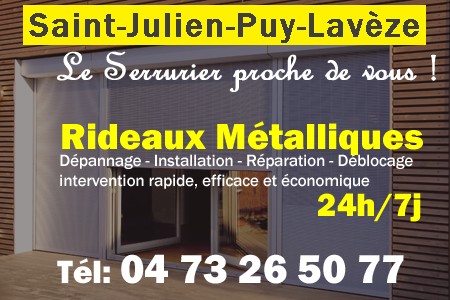 rideau metallique Saint-Julien-Puy-Lavèze - rideaux metalliques Saint-Julien-Puy-Lavèze - rideaux Saint-Julien-Puy-Lavèze - entretien, Pose en neuf, pose en rénovation, motorisation, dépannage, déblocage, remplacement, réparation, automatisation de rideaux métalliques à Saint-Julien-Puy-Lavèze