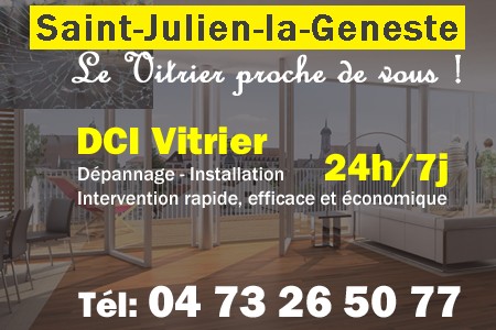 Vitrier à Saint-Julien-la-Geneste - Vitre à Saint-Julien-la-Geneste - Vitriers à Saint-Julien-la-Geneste - Vitrerie Saint-Julien-la-Geneste - Double vitrage à Saint-Julien-la-Geneste - Dépannage Vitrier Saint-Julien-la-Geneste - Remplacement vitre Saint-Julien-la-Geneste - Urgent Vitrier Saint-Julien-la-Geneste - Vitrier Saint-Julien-la-Geneste pas cher - sos vitrier saint-julien-la-geneste - urgence vitrier saint-julien-la-geneste - vitrier saint-julien-la-geneste ouvert le dimanche