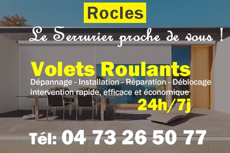 volet roulant Rocles - volets Rocles - volet Rocles - entretien, Pose en neuf, pose en rénovation, motorisation, dépannage, déblocage, remplacement, réparation, automatisation de volet roulant à Rocles