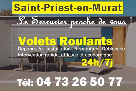 volet roulant Saint-Priest-en-Murat - volets Saint-Priest-en-Murat - volet Saint-Priest-en-Murat - entretien, Pose en neuf, pose en rénovation, motorisation, dépannage, déblocage, remplacement, réparation, automatisation de volet roulant à Saint-Priest-en-Murat