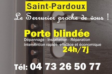 Porte blindée Saint-Pardoux - Porte blindee Saint-Pardoux - Blindage de porte Saint-Pardoux - Bloc porte Saint-Pardoux