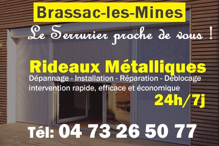 rideau metallique Brassac-les-Mines - rideaux metalliques Brassac-les-Mines - rideaux Brassac-les-Mines - entretien, Pose en neuf, pose en rénovation, motorisation, dépannage, déblocage, remplacement, réparation, automatisation de rideaux métalliques à Brassac-les-Mines