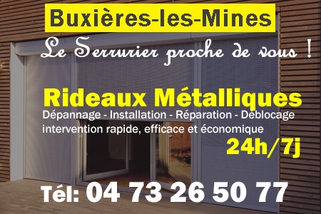 rideau metallique Buxières-les-Mines - rideaux metalliques Buxières-les-Mines - rideaux Buxières-les-Mines - entretien, Pose en neuf, pose en rénovation, motorisation, dépannage, déblocage, remplacement, réparation, automatisation de rideaux métalliques à Buxières-les-Mines