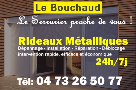 rideau metallique Le Bouchaud - rideaux metalliques Le Bouchaud - rideaux Le Bouchaud - entretien, Pose en neuf, pose en rénovation, motorisation, dépannage, déblocage, remplacement, réparation, automatisation de rideaux métalliques à Le Bouchaud