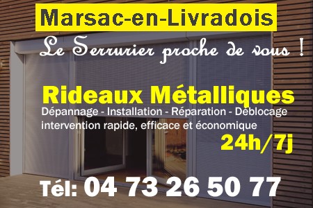 rideau metallique Marsac-en-Livradois - rideaux metalliques Marsac-en-Livradois - rideaux Marsac-en-Livradois - entretien, Pose en neuf, pose en rénovation, motorisation, dépannage, déblocage, remplacement, réparation, automatisation de rideaux métalliques à Marsac-en-Livradois