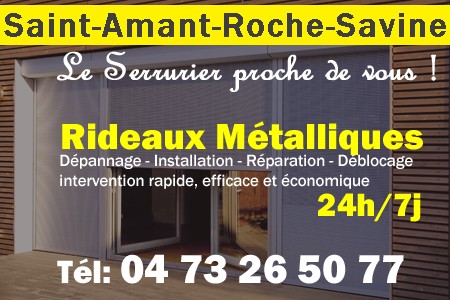 rideau metallique Saint-Amant-Roche-Savine - rideaux metalliques Saint-Amant-Roche-Savine - rideaux Saint-Amant-Roche-Savine - entretien, Pose en neuf, pose en rénovation, motorisation, dépannage, déblocage, remplacement, réparation, automatisation de rideaux métalliques à Saint-Amant-Roche-Savine