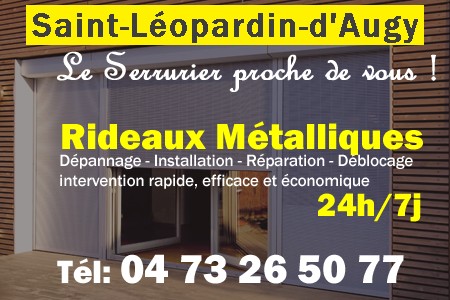 rideau metallique Saint-Léopardin-d'Augy - rideaux metalliques Saint-Léopardin-d'Augy - rideaux Saint-Léopardin-d'Augy - entretien, Pose en neuf, pose en rénovation, motorisation, dépannage, déblocage, remplacement, réparation, automatisation de rideaux métalliques à Saint-Léopardin-d'Augy