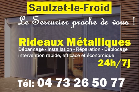 rideau metallique Saulzet-le-Froid - rideaux metalliques Saulzet-le-Froid - rideaux Saulzet-le-Froid - entretien, Pose en neuf, pose en rénovation, motorisation, dépannage, déblocage, remplacement, réparation, automatisation de rideaux métalliques à Saulzet-le-Froid