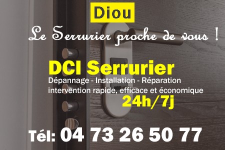 Serrure à Diou - Serrurier à Diou - Serrurerie à Diou - Serrurier Diou - Serrurerie Diou - Dépannage Serrurerie Diou - Installation Serrure Diou - Urgent Serrurier Diou - Serrurier Diou pas cher - sos serrurier diou - urgence serrurier diou - serrurier diou ouvert le dimanche