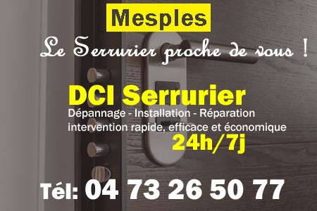 Serrure à Mesples - Serrurier à Mesples - Serrurerie à Mesples - Serrurier Mesples - Serrurerie Mesples - Dépannage Serrurerie Mesples - Installation Serrure Mesples - Urgent Serrurier Mesples - Serrurier Mesples pas cher - sos serrurier mesples - urgence serrurier mesples - serrurier mesples ouvert le dimanche