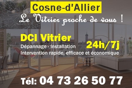 Vitrier à Cosne-d'Allier - Vitre à Cosne-d'Allier - Vitriers à Cosne-d'Allier - Vitrerie Cosne-d'Allier - Double vitrage à Cosne-d'Allier - Dépannage Vitrier Cosne-d'Allier - Remplacement vitre Cosne-d'Allier - Urgent Vitrier Cosne-d'Allier - Vitrier Cosne-d'Allier pas cher - sos vitrier cosne-d-allier - urgence vitrier cosne-d-allier - vitrier cosne-d-allier ouvert le dimanche