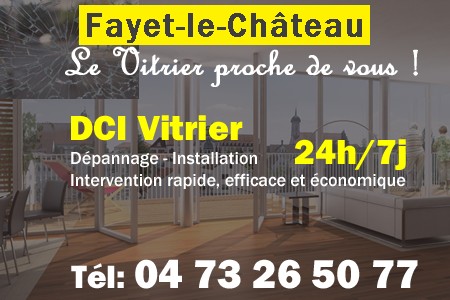 Vitrier à Fayet-le-Château - Vitre à Fayet-le-Château - Vitriers à Fayet-le-Château - Vitrerie Fayet-le-Château - Double vitrage à Fayet-le-Château - Dépannage Vitrier Fayet-le-Château - Remplacement vitre Fayet-le-Château - Urgent Vitrier Fayet-le-Château - Vitrier Fayet-le-Château pas cher - sos vitrier fayet-le-chateau - urgence vitrier fayet-le-chateau - vitrier fayet-le-chateau ouvert le dimanche