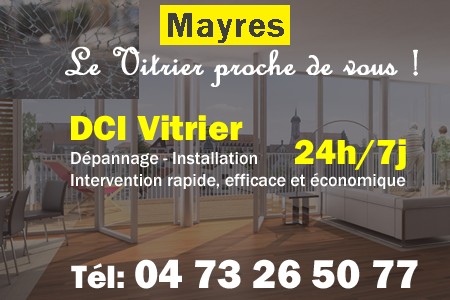 Vitrier à Mayres - Vitre à Mayres - Vitriers à Mayres - Vitrerie Mayres - Double vitrage à Mayres - Dépannage Vitrier Mayres - Remplacement vitre Mayres - Urgent Vitrier Mayres - Vitrier Mayres pas cher - sos vitrier mayres - urgence vitrier mayres - vitrier mayres ouvert le dimanche