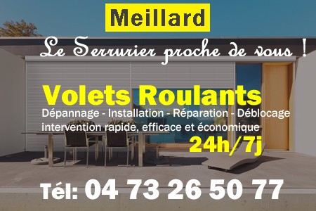 volet roulant Meillard - volets Meillard - volet Meillard - entretien, Pose en neuf, pose en rénovation, motorisation, dépannage, déblocage, remplacement, réparation, automatisation de volet roulant à Meillard