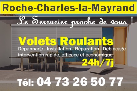 volet roulant Roche-Charles-la-Mayrand - volets Roche-Charles-la-Mayrand - volet Roche-Charles-la-Mayrand - entretien, Pose en neuf, pose en rénovation, motorisation, dépannage, déblocage, remplacement, réparation, automatisation de volet roulant à Roche-Charles-la-Mayrand