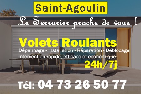 volet roulant Saint-Agoulin - volets Saint-Agoulin - volet Saint-Agoulin - entretien, Pose en neuf, pose en rénovation, motorisation, dépannage, déblocage, remplacement, réparation, automatisation de volet roulant à Saint-Agoulin
